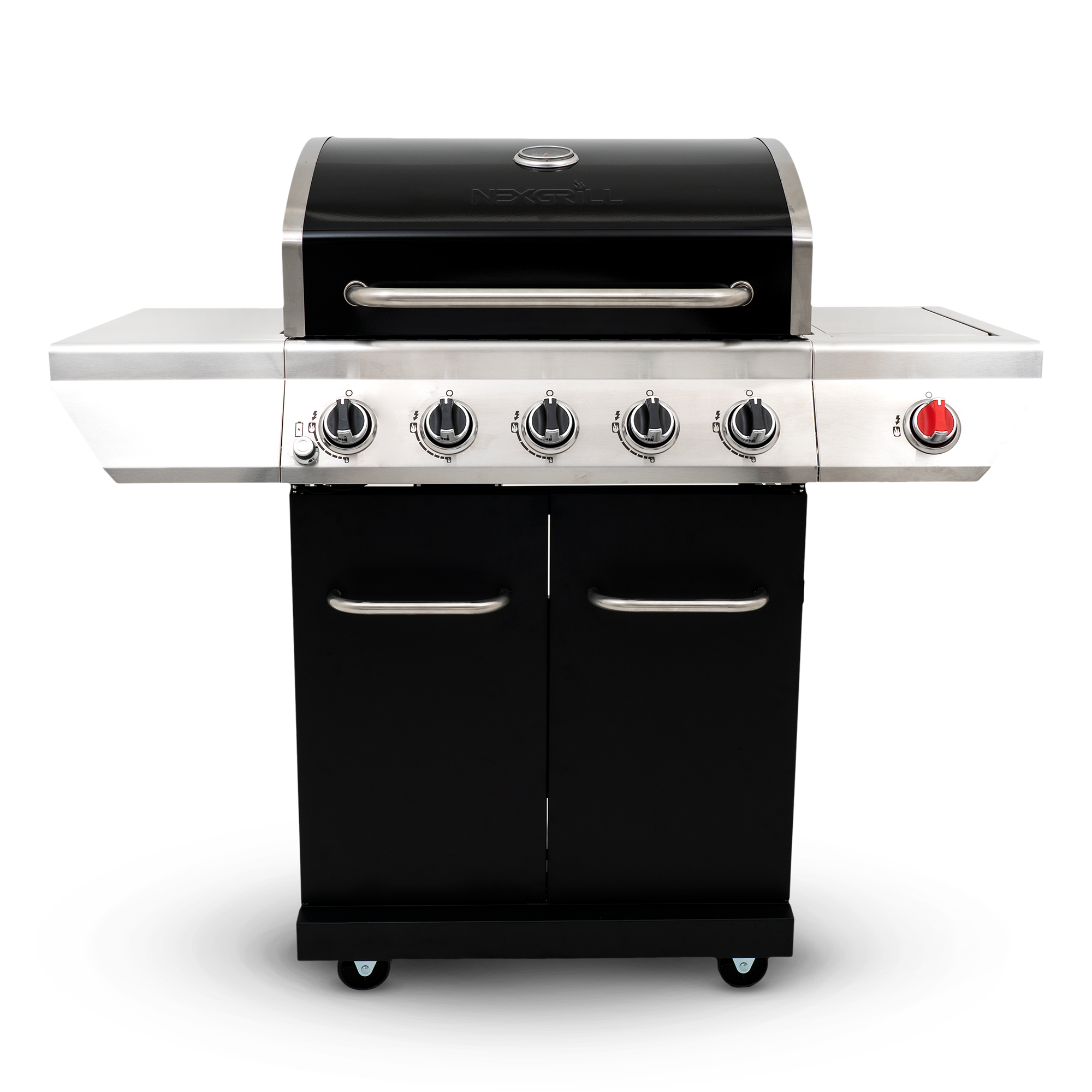 5-Brænder gasgrill Med Gourmet Plus grillsystem