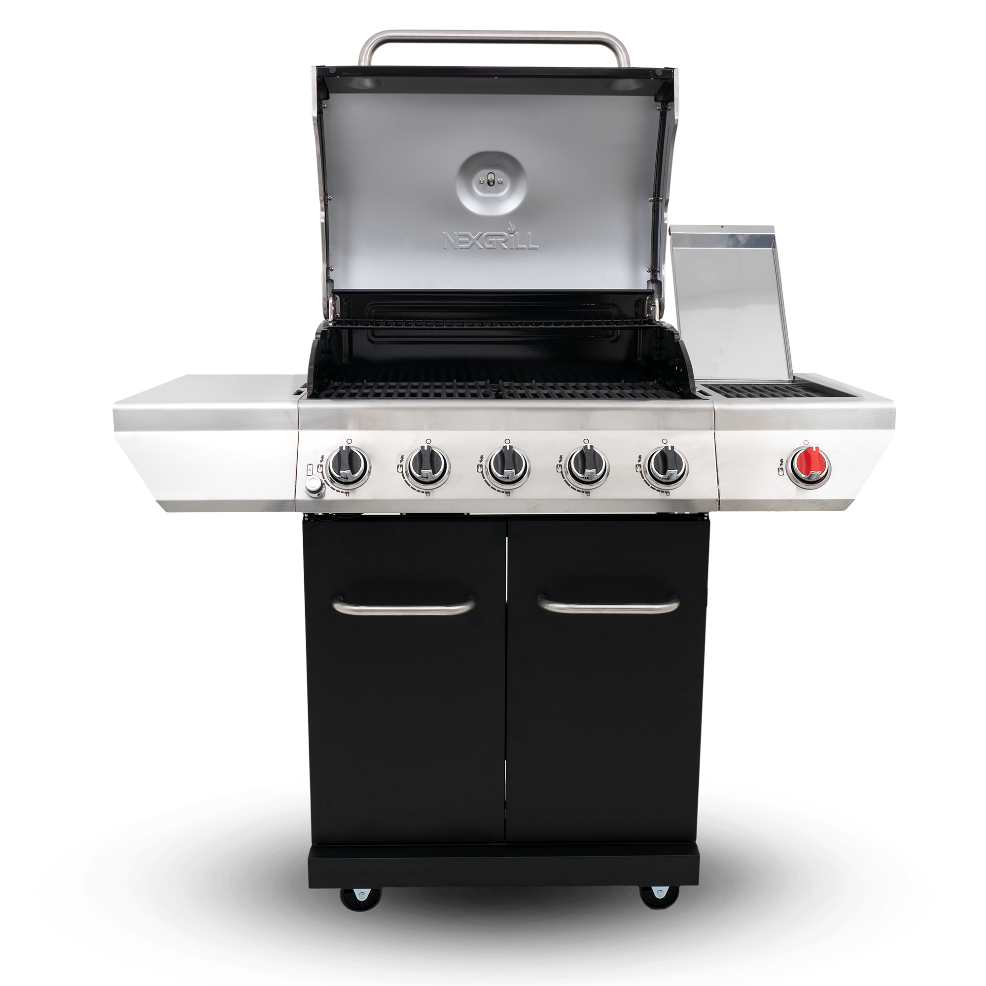 5-Brænder gasgrill Med Gourmet Plus grillsystem