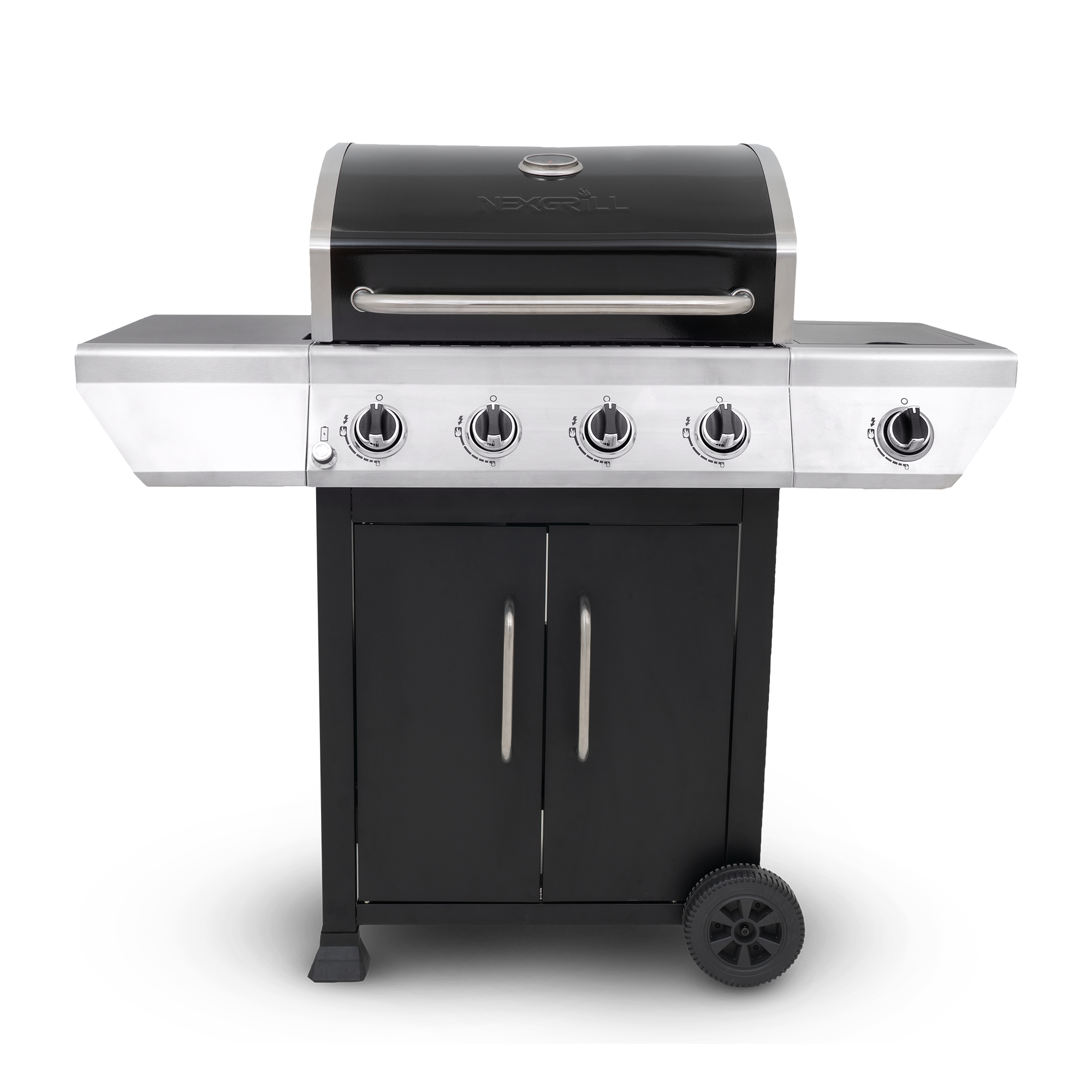 Classic 4-brænder Gasgrill med sidebrænder