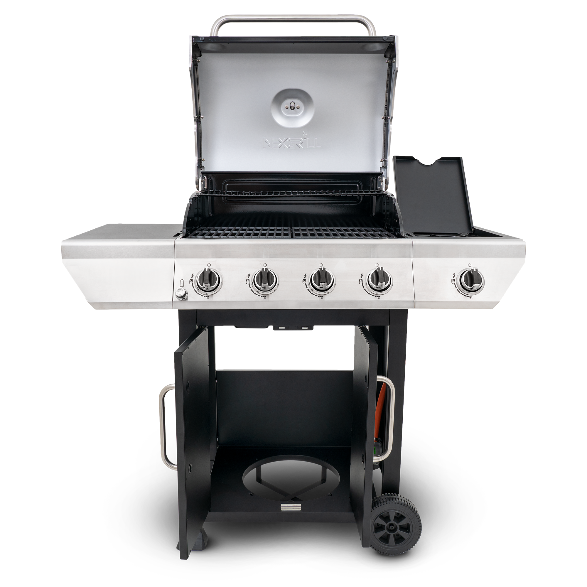 Classic 4-brænder Gasgrill med sidebrænder