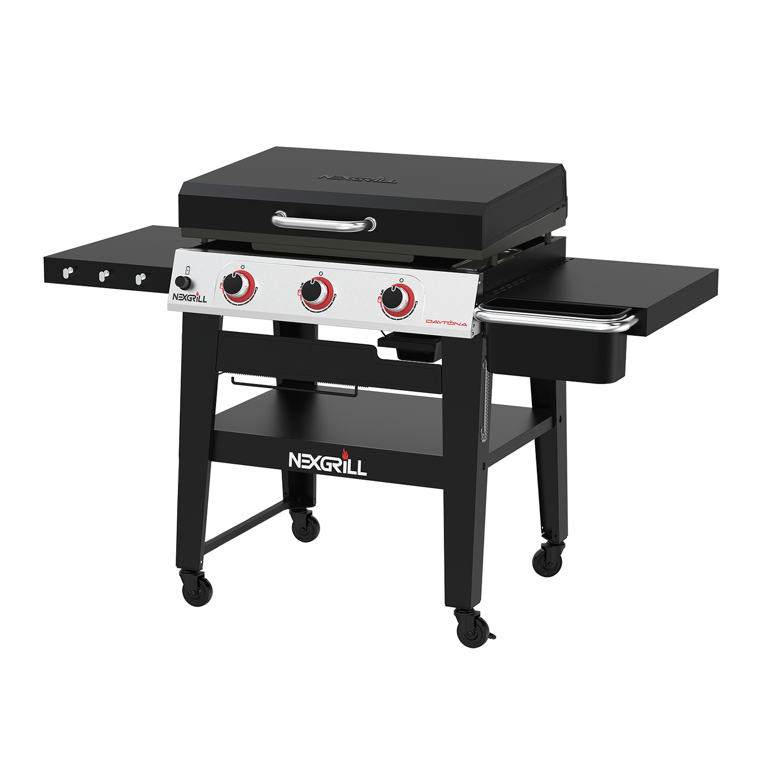 Planchaburger med champignon og schweizerost Nexgrill Denmark